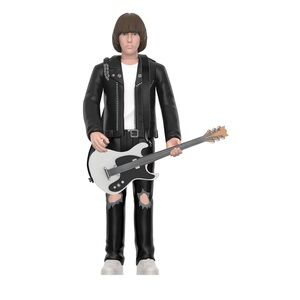 Johnny Ramone - White Shirt - Ramones - Hey Ho Lets Go - Super7 New
